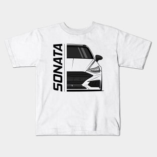 Front Sonata Sedan 8 Gen Kids T-Shirt